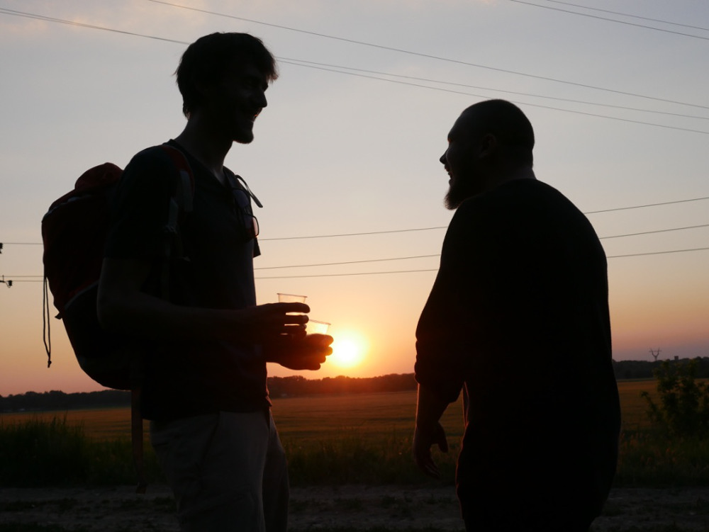 Alex and Jeroen in Tiraspol