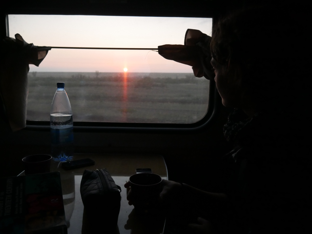 Train to Astana